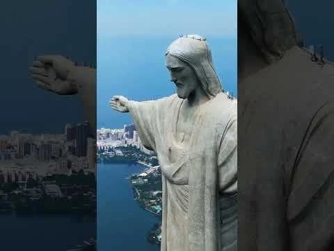 How amazing is Rio De Janeiro in Brazil! #brasil #riodejaneiro #shorts #jesus